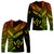 (Custom Personalised) FSM Kosrae Long Sleeve Shirts Original Style - Reggae LT8 Unisex Reggae - Polynesian Pride