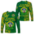 St. Leo Aresili Junior High School Long Sleeve Shirts Original Style LT8 Unisex Green - Polynesian Pride