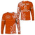 Tonga Tailulu College Long Sleeve Shirts Simple Vibes LT8 Unisex Orange - Polynesian Pride
