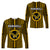 Hawaii Nanakuli School Long Sleeve Shirts Golden Hawks Simple Style LT8 Unisex Gold - Polynesian Pride