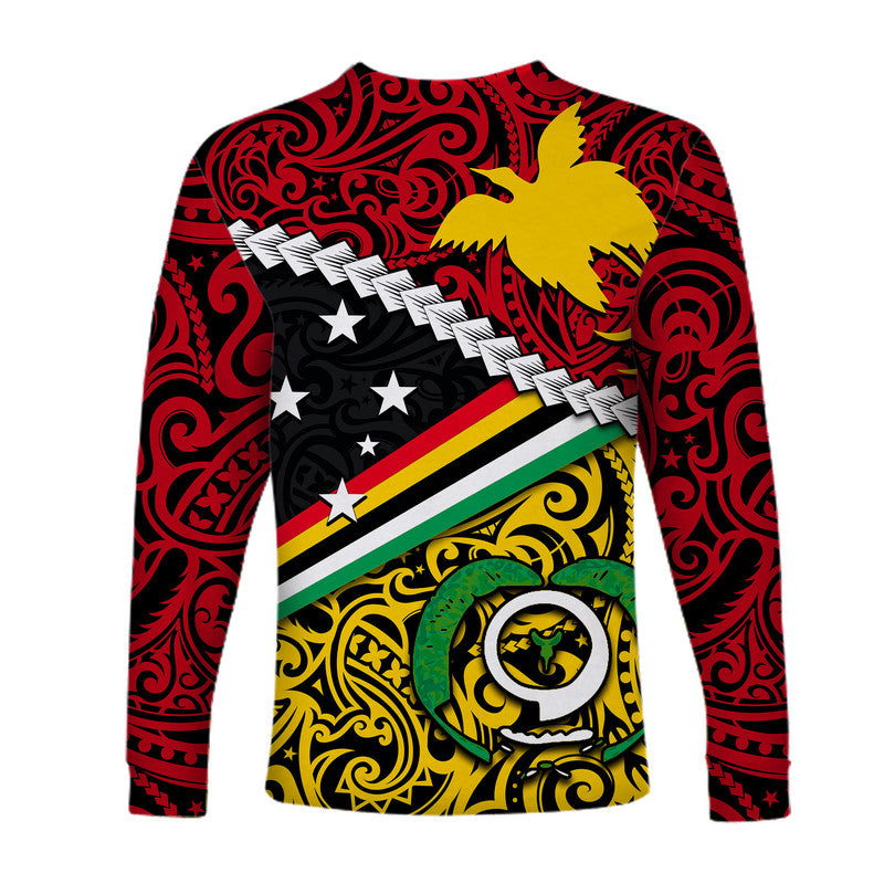 PNG Torba Day Long Sleeve Shirts Happy Day LT6 - Polynesian Pride
