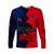 (Custom Personalised)Fast Samoa Long Sleeve Shirts Half Style LT6 Unisex Red - Polynesian Pride