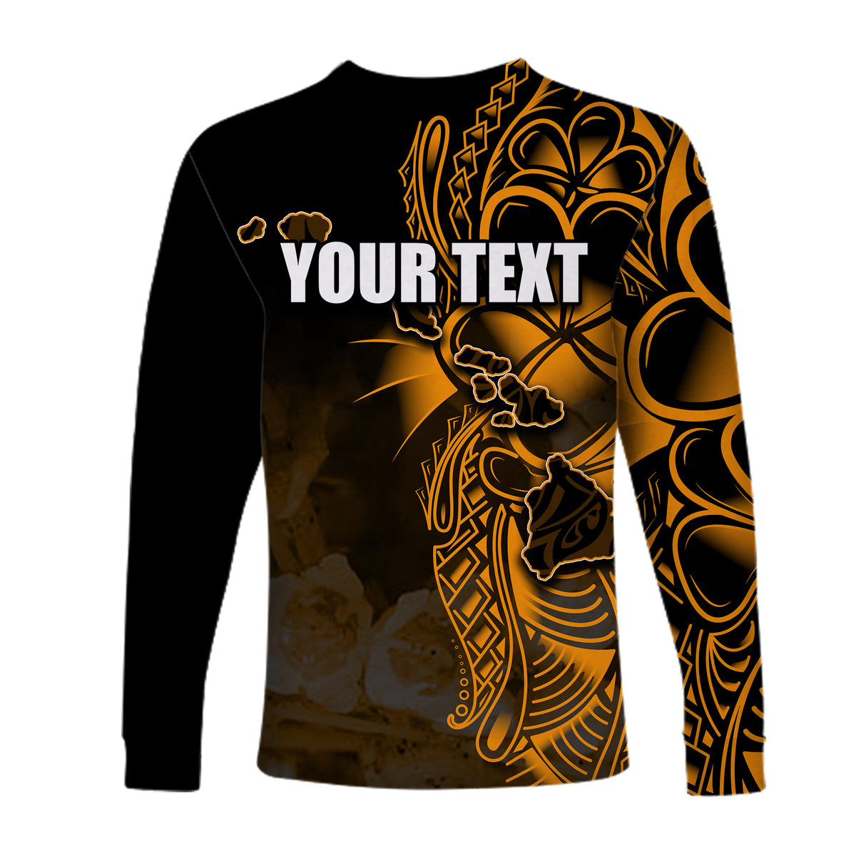 (Custom Personalised) Hawaiian Islands Long Sleeve Shirts Lanai LT6 - Polynesian Pride