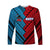HRPP And Fast Samoa Long Sleeve Shirts Half Style LT6 Unisex Blue - Polynesian Pride