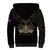 (Custom Personalised) Haiti Sherpa Hoodie Polynesian Neg Maron Black Style LT6 - Polynesian Pride