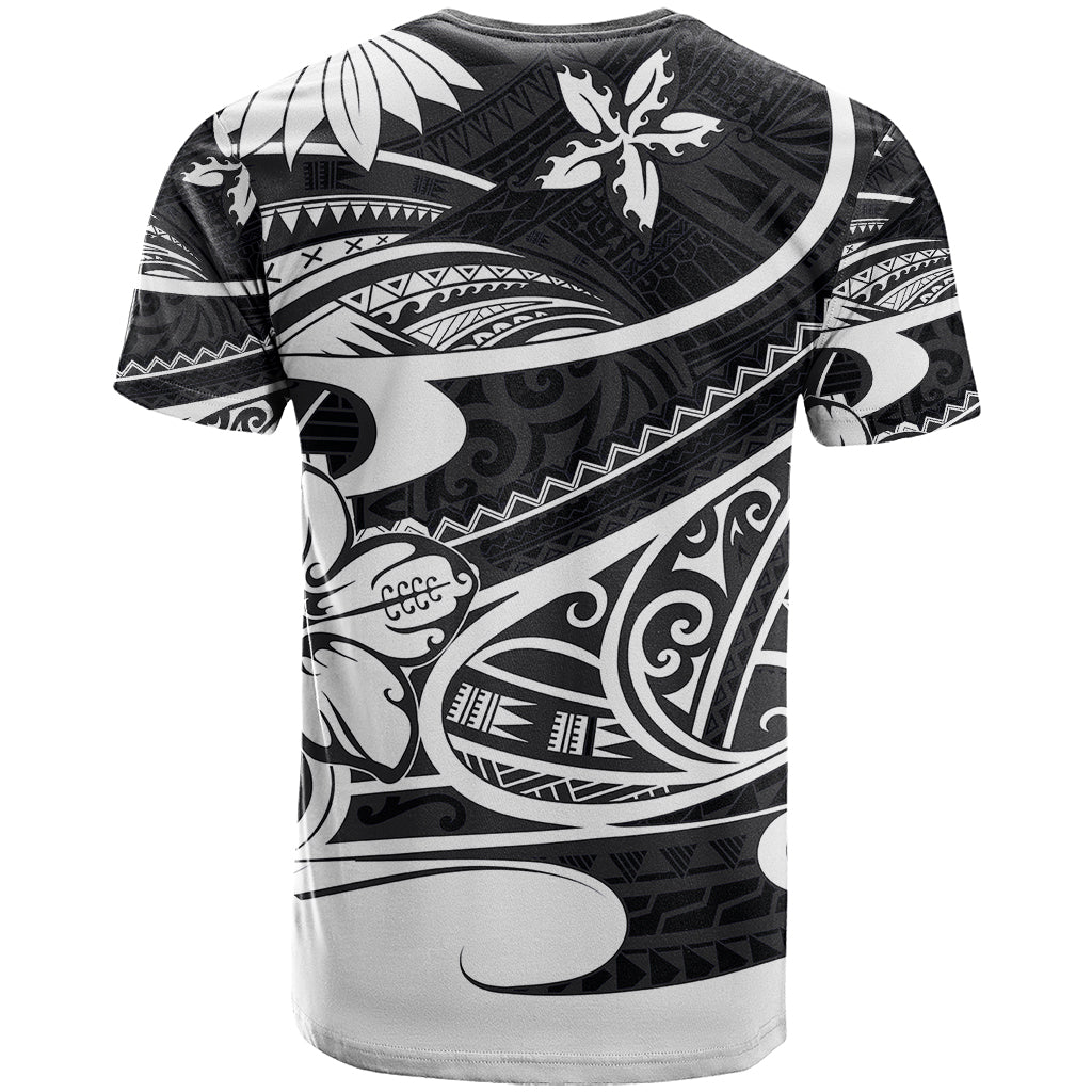 Polynesian Tribal T Shirt Black LT6 - Polynesian Pride