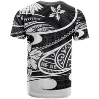 Polynesian Tribal T Shirt Black LT6 - Polynesian Pride