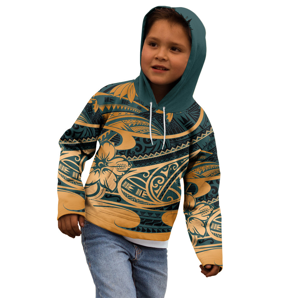 Polynesian Tribal Kid Hoodie LT6 - Polynesian Pride