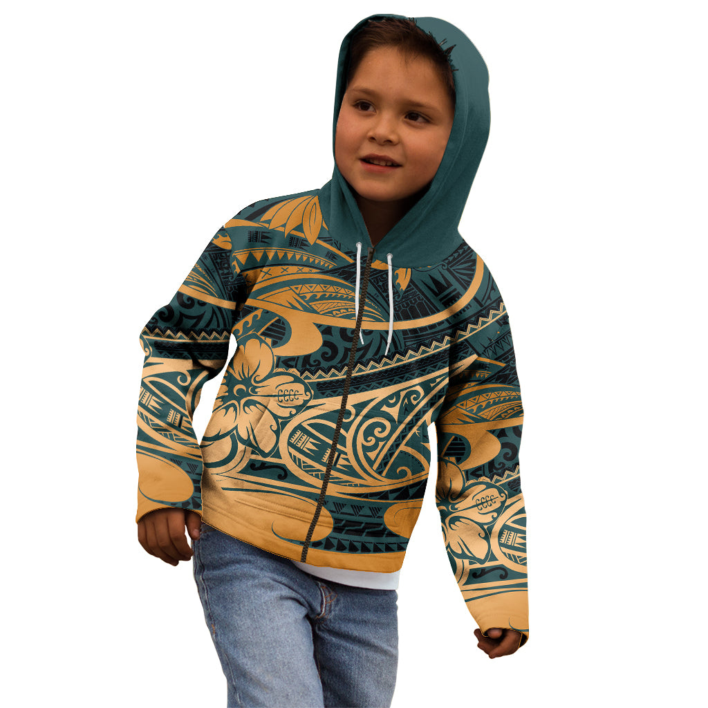 Polynesian Tribal Kid Hoodie LT6 - Polynesian Pride