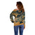 Polynesian Tribal Off Shoulder Sweater LT6 - Polynesian Pride