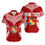 Personalised Tonga Independence Day Hawaiian Shirt Kupesi Pattern Mix Style LT7 Red - Polynesian Pride