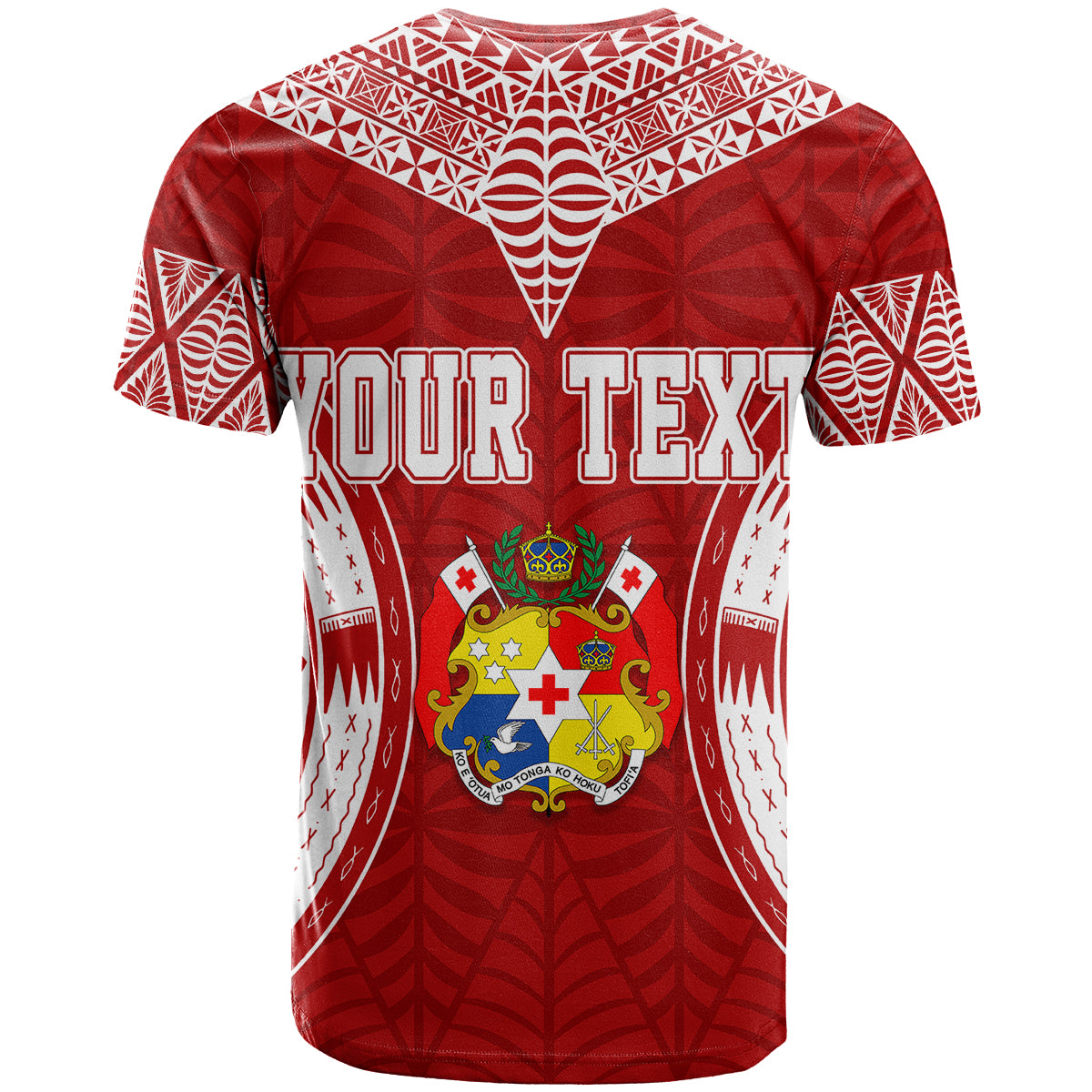 Custom Tonga Independence Day T Shirt Kupesi Pattern Mix Style LT7 - Polynesian Pride