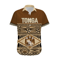 Personalised Tonga Independence Day Hawaiian Shirt Ngatu Tapa Style LT7 - Polynesian Pride