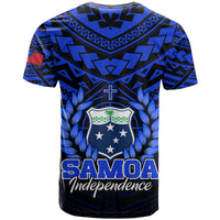 Samoa Independence Day T Shirt Ulafa Polynesian Unique Blue No1 LT9 - Polynesian Pride