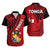 Polynesian Tonga Hawaiian Shirt Tribal Pattern Unique Version LT9 Red - Polynesian Pride