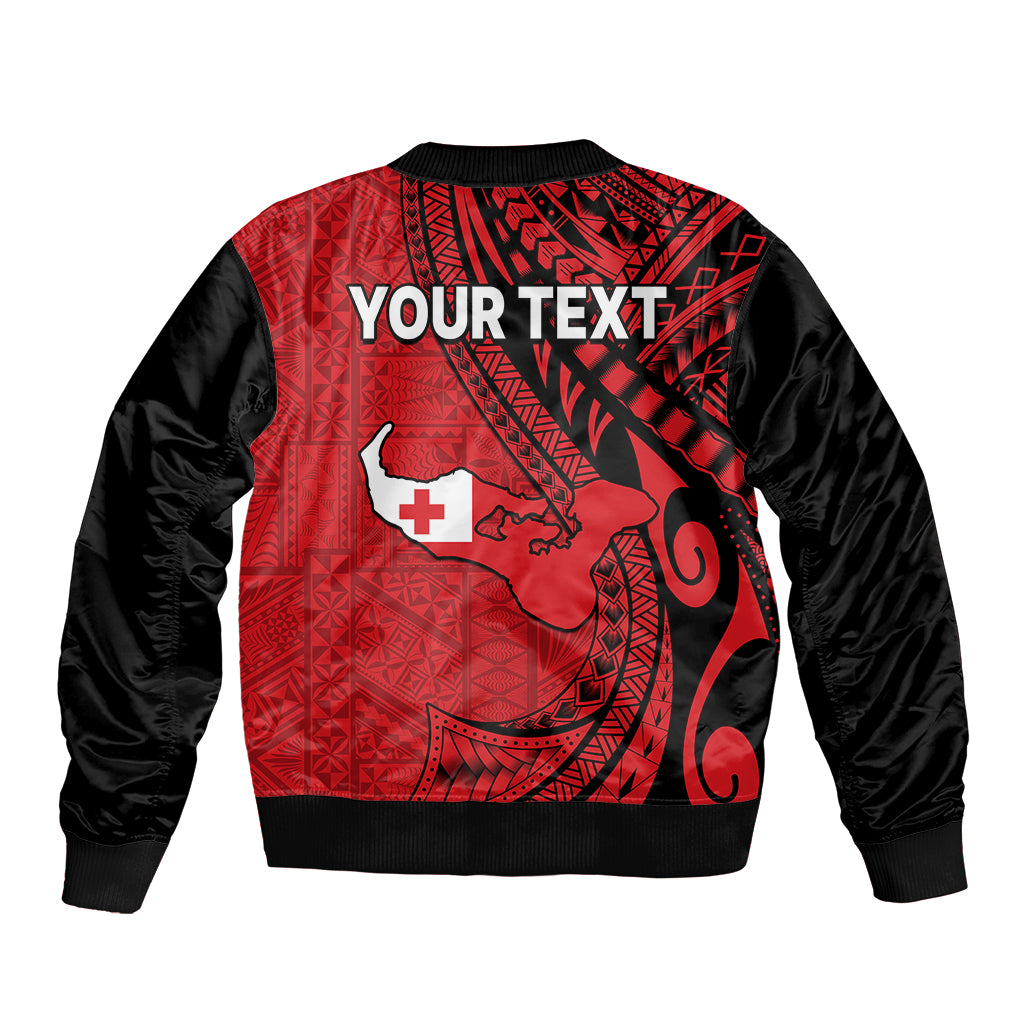 (Custom Personalised) Polynesian Tonga Bomber Jacket Tribal Pattern Unique Version LT9 - Polynesian Pride