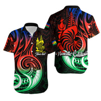 (Custom Personalised) New Caledonia Hawaiian Shirt Emblem Nautilus Shell LT9 Gradient - Polynesian Pride