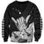 Hawaii Shaka Sign Sweatshirt Black Version LT9 Unisex Black - Polynesian Pride