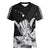 Hawaii Shaka Sign Women V Neck T Shirt Black Version LT9 - Polynesian Pride