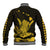Hawaii Shaka Sign Baseball Jacket Gold Version LT9 - Polynesian Pride