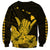 Hawaii Shaka Sign Sweatshirt Gold Version LT9 - Polynesian Pride