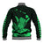 Hawaii Shaka Sign Baseball Jacket Green Version LT9 - Polynesian Pride
