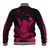 Hawaii Shaka Sign Baseball Jacket Pink Version LT9 - Polynesian Pride