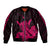 Hawaii Shaka Sign Bomber Jacket Pink Version LT9 Unisex Pink - Polynesian Pride