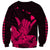 Hawaii Shaka Sign Sweatshirt Pink Version LT9 - Polynesian Pride