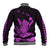 Hawaii Shaka Sign Baseball Jacket Purple Version LT9 - Polynesian Pride
