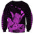 Hawaii Shaka Sign Sweatshirt Purple Version LT9 - Polynesian Pride