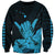 Hawaii Shaka Sign Sweatshirt Blue Version LT9 Unisex Blue - Polynesian Pride