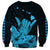 Hawaii Shaka Sign Sweatshirt Blue Version LT9 - Polynesian Pride