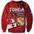 Tonga Emancipation Day Sweatshirt Happy 53rd Independence Anniversary LT9 Unisex Red - Polynesian Pride
