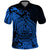 Polynesian Tahiti Island Polo Shirt The Wave of Water Blue LT9 Blue - Polynesian Pride