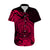 Polynesian Tahiti Island Hawaiian Shirt The Wave of Water - Pink LT9 - Polynesian Pride
