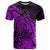 Polynesian Tahiti Island T Shirt The Wave of Water Purple LT9 Purple - Polynesian Pride