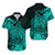 Polynesian Tahiti Island Hawaiian Shirt The Wave of Water - Turquoise LT9 Turquoise - Polynesian Pride