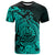 Polynesian Tahiti Island T Shirt The Wave of Water Turquoise LT9 Turquoise - Polynesian Pride