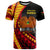 Papua New Guinea T Shirt The Greater Bird of Paradise LT9 Black - Polynesian Pride