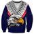 (Custom Personalised) American Samoa Independence Day Sweatshirt Simple Style LT9 Unisex White - Polynesian Pride