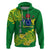Cook Island Hoodie Polynesian Floral Tribal LT9 - Polynesian Pride