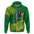 Cook Island Hoodie Polynesian Floral Tribal LT9 - Polynesian Pride