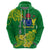 Cook Island Hoodie Polynesian Floral Tribal LT9 - Polynesian Pride