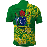 Cook Island Polo Shirt Polynesian Floral Tribal LT9 - Polynesian Pride