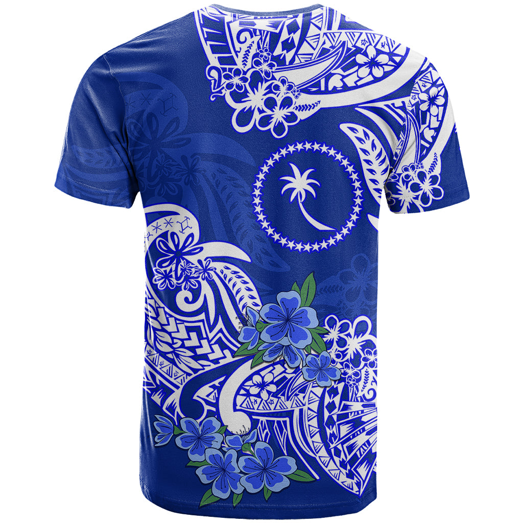 FSM Chuuk State T Shirt Polynesian Floral Tribal LT9 - Polynesian Pride
