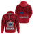 Custom Polynesian Independent State of Samoa Red Hoodie LT9 Pullover Hoodie Red - Polynesian Pride