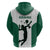 Hawaii Volleyball Hoodie Hawaiian Kakau White Style LT14 - Polynesian Pride