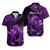 (Custom Personalised) Hawaii Hammerhead Shark Hawaiian Shirt Polynesian Kakau With Kanaka Purple LT14 Purple - Polynesian Pride