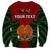 (Custom Personalised) Papua New Guinea Sweatshirt Chimbu Province Mix Coat Of Arms Polynesian Art LT14 - Polynesian Pride